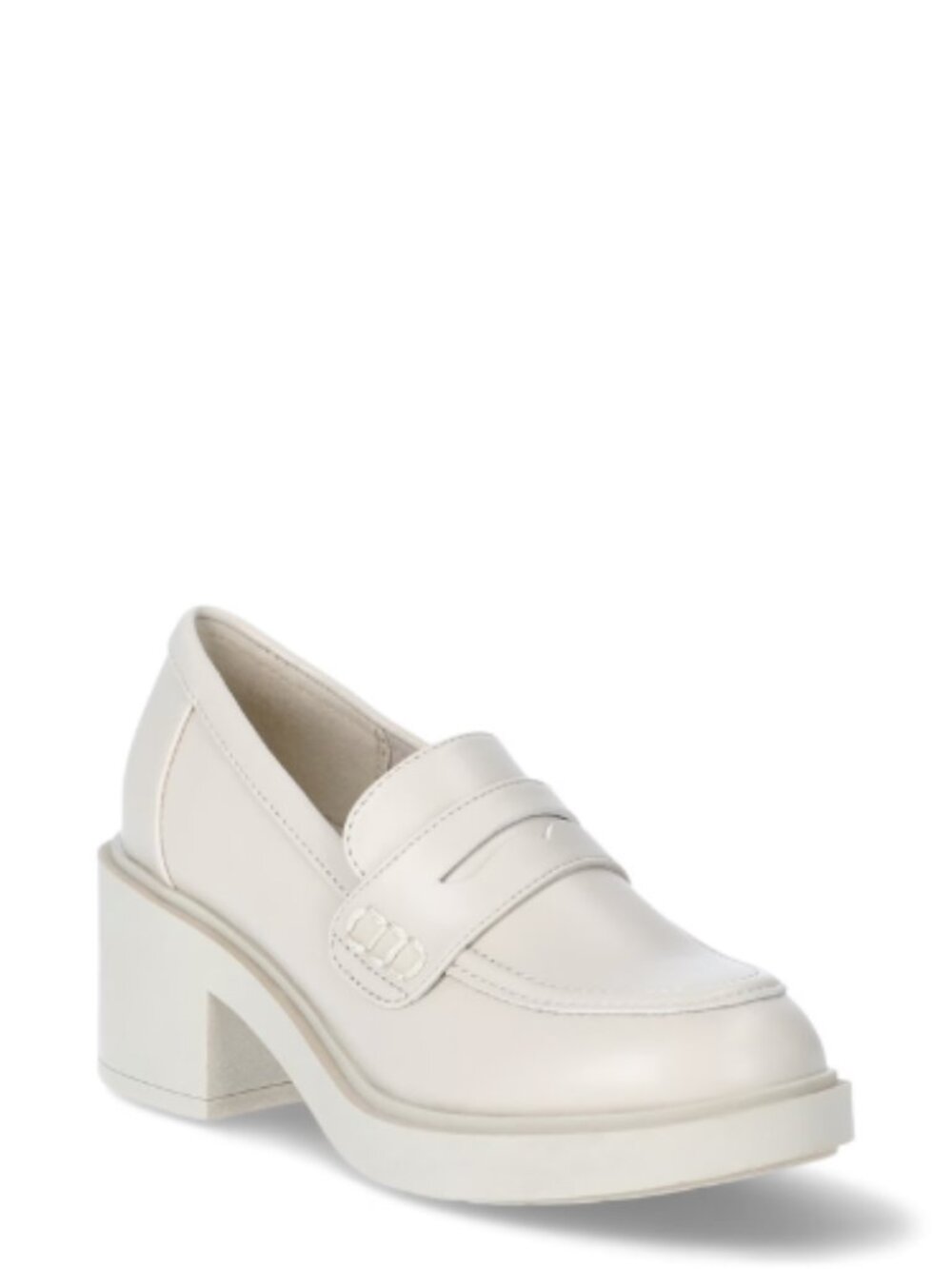 No Boundaries Women's Platform Heeled Penny Loafers